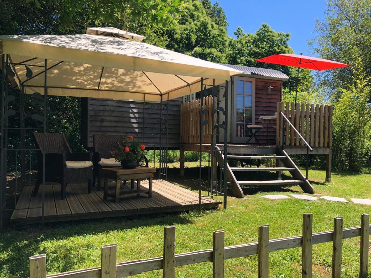 Villa The Dordogne Huts With Private Pool And Jacuzzi Payzac  Esterno foto